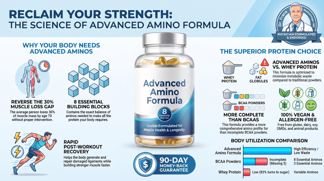 Advanced Amino Formula ingredients
