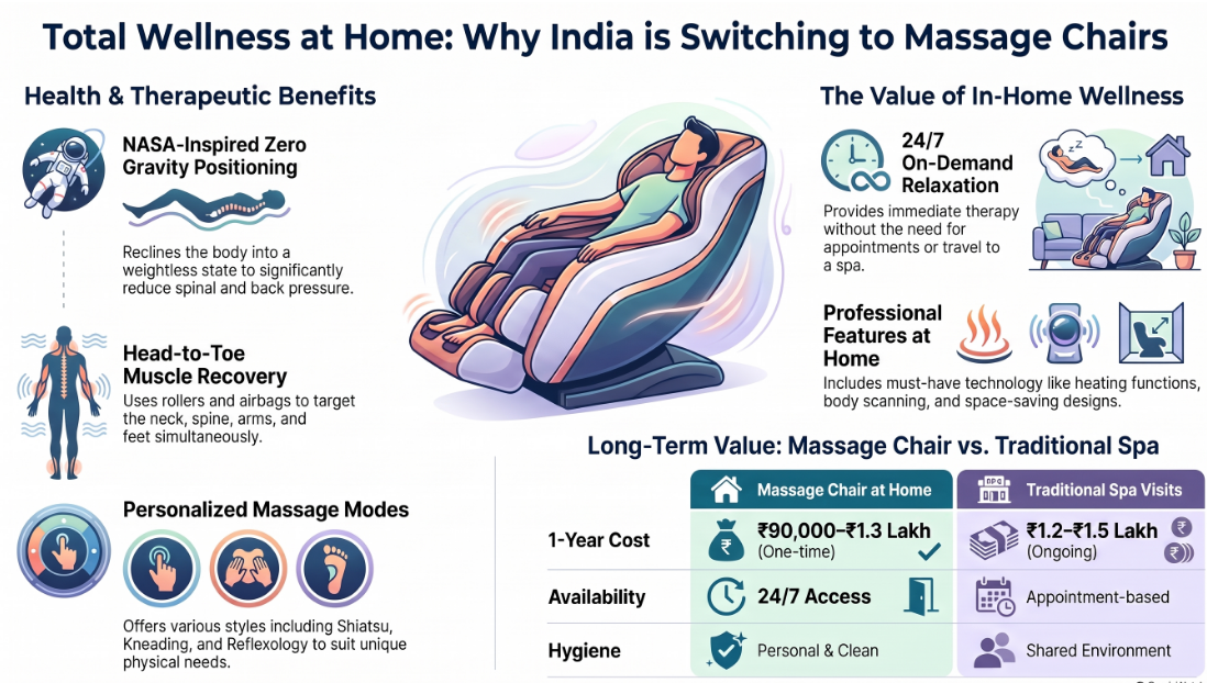 Best Massage Chair in India (2026)